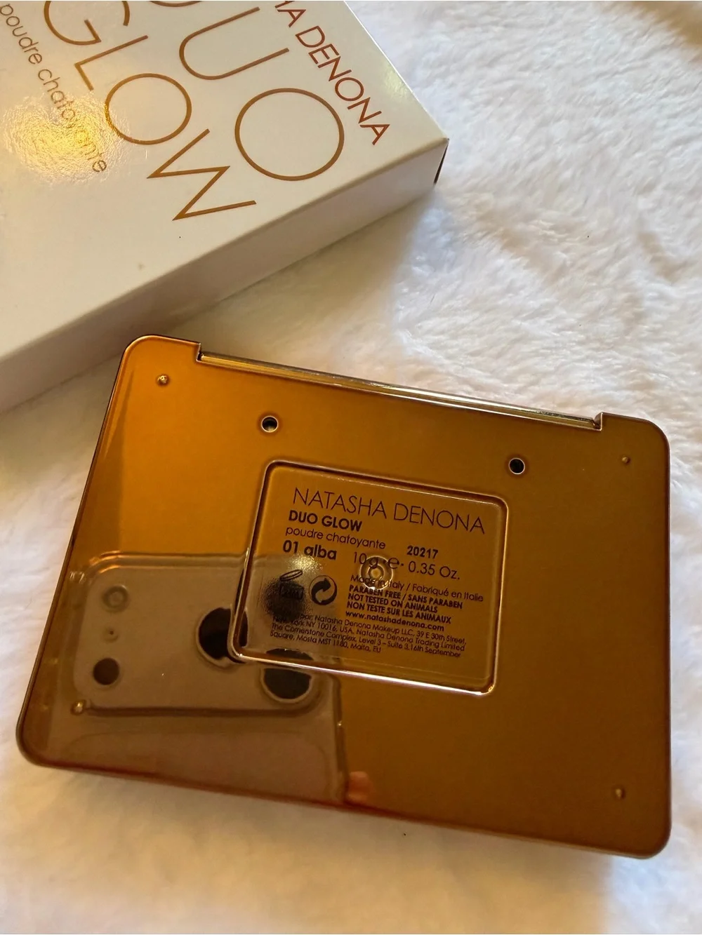 Natasha Denona duo glow blush in Raya